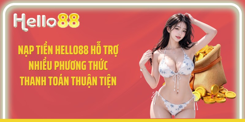Nạp tiền Hello88 hỗ trợ nhiều phương thức thanh toán thuận tiện