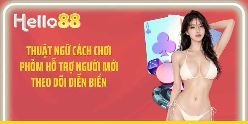 Thuật ngữ cách chơi phỏm hỗ trợ người mới theo dõi diễn biến